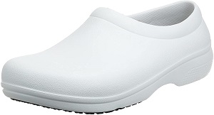 Crocs Men's and Women's On The Clock Clog | Slip Resistant Work Shoes